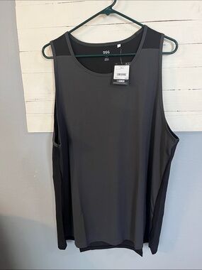 Men’s DSG Black & Charcoal Performance Tank Top